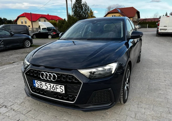 Audi A1 cena 64900 przebieg: 80346, rok produkcji 2020 z Orzesze małe 631